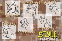 Style Experiment of Ponies