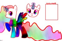 Princess Rainbow  Sparkleface