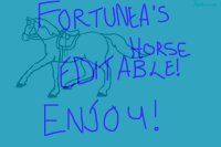 Horse Editable