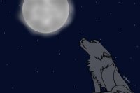 Howling Wolf Editable
