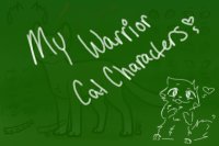 My Warrior Cat Characters!