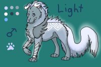 Aaron- light elemental dog