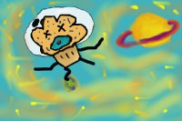 outer space blue barry muffin