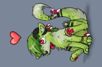 Colored in: Lime