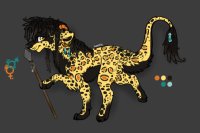 Staff Litter Kiamara 2 - Kat; Jungle Jaguar