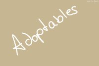 Adoptables ~ Need help