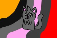 Grey Chibi Kitten Thing