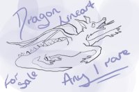 Dragon lineart - any 1 rare