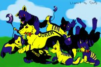 Joker and Blue Toxic Family