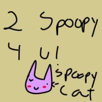 Spoopy cat animation avvi Slide1