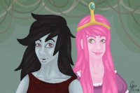Marcy and Bubblegum