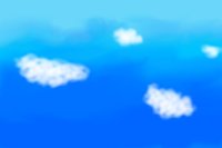 Gradient Practice // Clouds & Sky