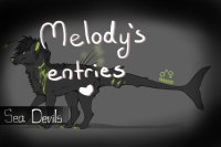Melody's Entries - Sea Devils Art Comp