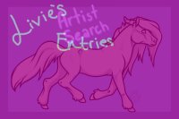 Livie's Entries for Maple Island Pony Artist Search