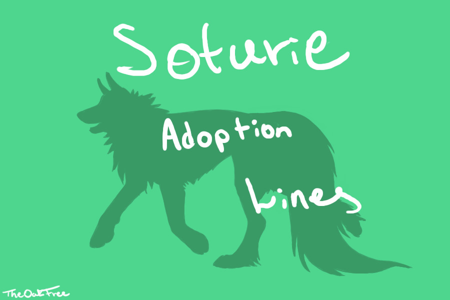 BRAND NEW ADOPTION LINES, YES! - and a note Image