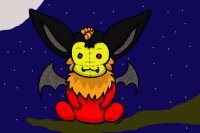 Candy Corm Halloween Bat