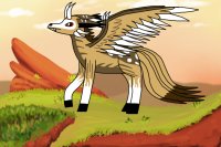 Winged Fox/Horse/Deer thingy