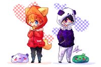【Lumi & Pan】chubby animal costumes birbssss