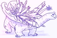 Crystal dragon