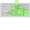 pronghorn chameleon stamp