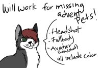 Comissions for advent pets