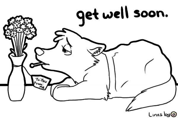 hallmark coloring pages get well - photo #13