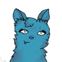 A cat free editable avatar