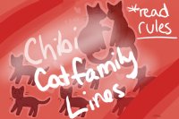 == Leaf's Chibi Cat Family lines ==