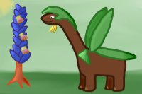 Banana dinosaur