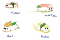 Sushi slugs - 64, 65, 66 and 67