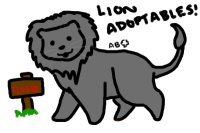 Custom Lion Adoptables
