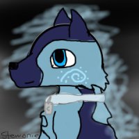 Clear eyed galaxy dog avatar request!