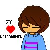 Stay determined.