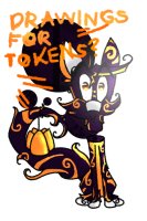 Drawings For Halloween Tokens! (OPEN)