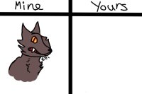 Mine VS Yours {{angry wolf}}