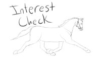 horse driving mini-sim interest check