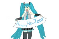 Happy New Year From Miku
