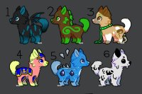 WINNERS ON SECOND PAGE :D Adoptables :3