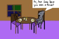 Jayfeather and Stick go on a date