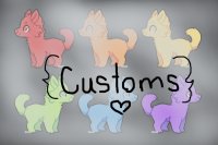 Custom Pups ! 💐