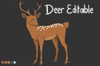 Realistic Deer colour in