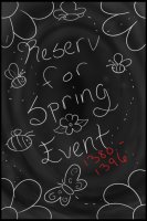 Reserving #1380-1396 for the Spring event