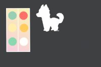 colour the palette for a pup ~entry