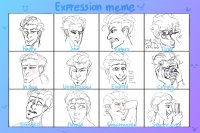 Expression thing with Marcurio because I like his face