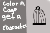 Color a cage get a character