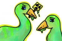 radioactive geese