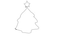 Color your own Xmas tree!