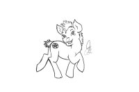 A Simple Pony Doodle
