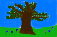 First drawing ever...: A tree