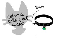 Color A Collar, Get A Cat For syrup :)